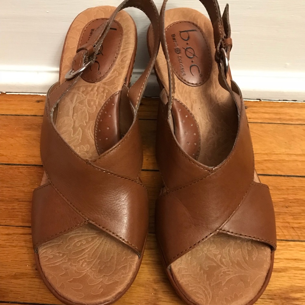 b.o.c. Schirra wedge heel brown